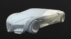 RAYFIELD CALUBURN SURERCAR from CYBERPUNK 2077 3D model