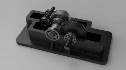 Reduction GearBox 3D model