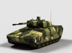 Rheinmetall  Lynx KF-41  IFV Low-poly 3D model