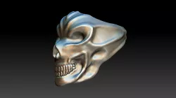 RING SCULPTING SKULL 3D model