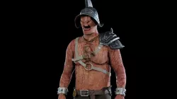Rotting Murmillo Low-poly 3D model