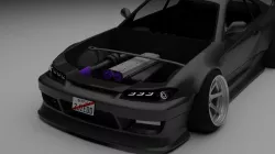 S15 Custom Kit Low-poly 3D model