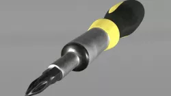 screwdriver Low-poly 3D model