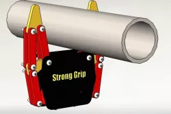 Smart Pipe Gripper 3D model