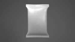 Snack Package 3D model