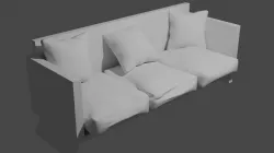 sofa 3d model  3D model