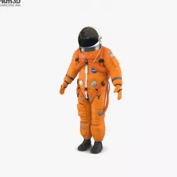 Space Suit NASA ACES 3D model