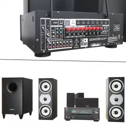 Speaker system ONKYO speaker 3D model
