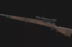 Springfield M1903 Low-poly 3D model