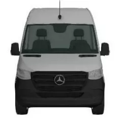 sprinter van Low-poly 3D model