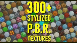 Stylized PBR Textures Bundle Texture