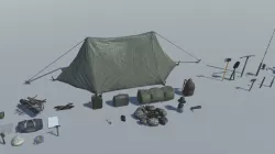 Survival Props Pack 3D model