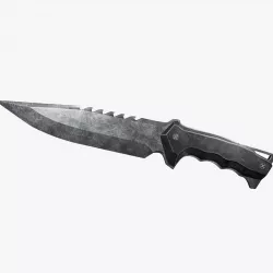 Tactical knife 3D model
