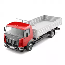 Truck KAMAZ 4308 3D model