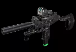 UZI PRO Low-poly 3D model