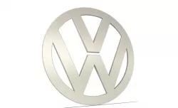 VW logo 3D model