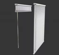 Window PVC Blinds Low-poly 3D model