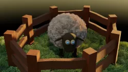 Wooly Sheep 3D model