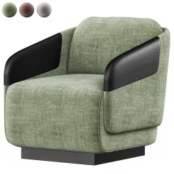 WORN Armchair by Casamania and Horm 3D model