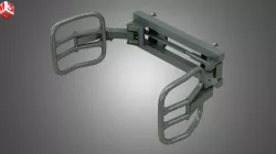 Wrapped Bale Handler - Front Loader  3D model