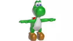 Yoshi 3D model