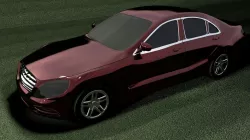 3d mercedes car  Low-poly 3D model
