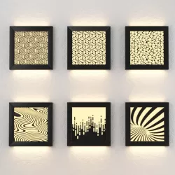 3d wall light 3D model