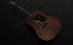 Acoustic guitar Sigma Guitars SDM15 3D model