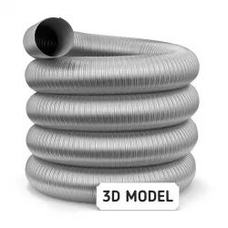 Adaptable Flexible Flue 3D model