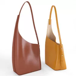 Aesther Ekme women leather bag 3D model