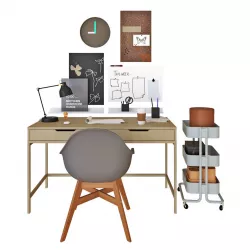  ALEX working desk  3D model