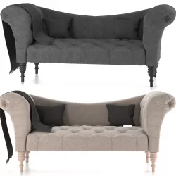 ali chaise lounge 3D model