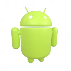 Android Robot v1 001 Low-poly 3D model