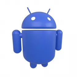 Android Robot v1 002 Low-poly 3D model