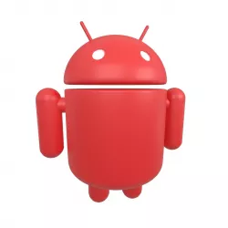 Android Robot v1 003 Low-poly 3D model
