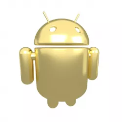 Android Robot v1 006 Low-poly 3D model