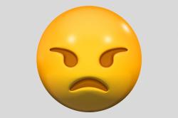 angry face model 【 STLFinder