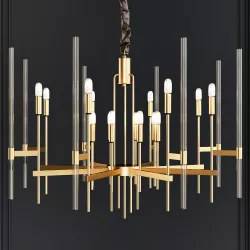 ANKE BRASS CHANDELIER 2 3D model