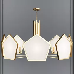 ANKE LUXURY BRASS CHANDELIER 3D model