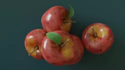 Apples 3D model