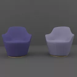 Armchair 3D model