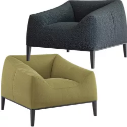 armchair Leon 3D model
