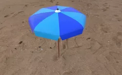 Beach Umbrella Pack Low-poly 3D model