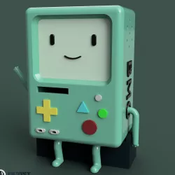 BMO Beemo from Adventure Time 3D model