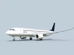 Bombardier CS100 Portor 3D model
