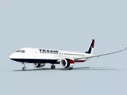 Bombardier CS100 Texair 3D model