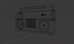 Boombox 3D model