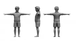 boy 3d model 3D model