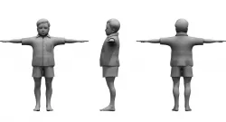 boy 3d model 3D model