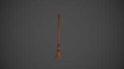 STL file BROOM - WITCH BROOM- WITCH BROOMSTICK -SWEEPER- BRUSH